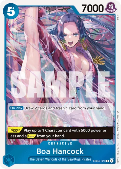Boa Hancock EB04-027 OP14 One Piece TCG Card