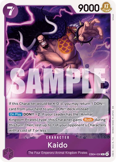 Kaido EB04-030 OP14 One Piece TCG Card