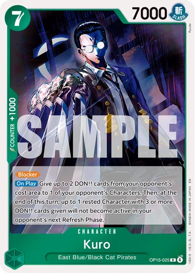 Kuro 025 OP15 One Piece TCG Card