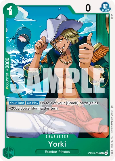 Yorki 034 OP15 One Piece TCG Card