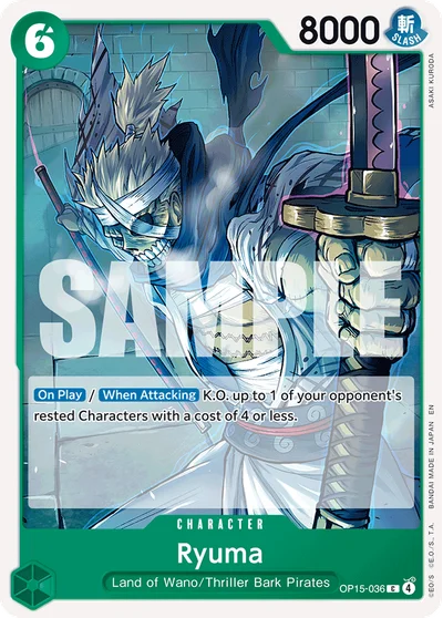 Ryuma 036 OP15 One Piece TCG Card