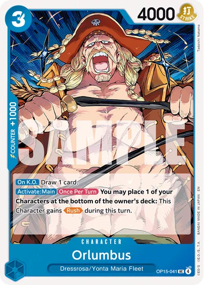 Orlumbus 041 OP15 One Piece TCG Card