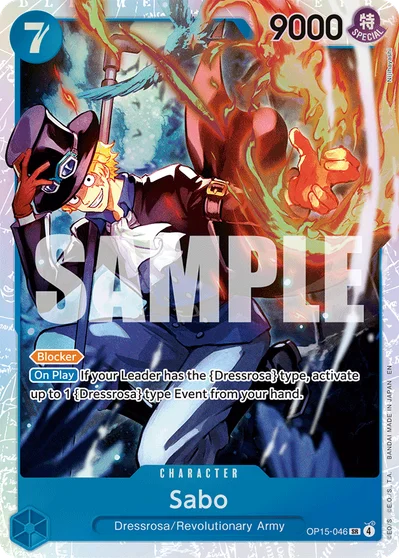 Sabo 046 Adventure on Kamis Island One Piece Card