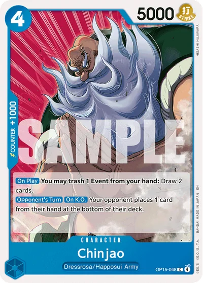 Chinjao 048 OP15 One Piece TCG Card