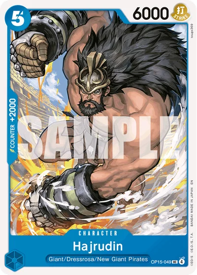 Hajrudin 049 OP15 One Piece TCG Card