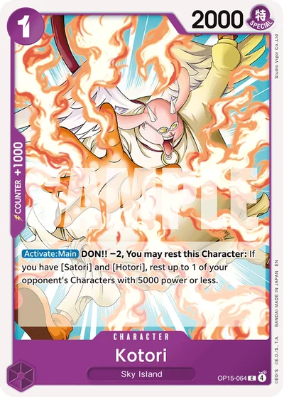 Kotori 064 OP15 One Piece TCG Card
