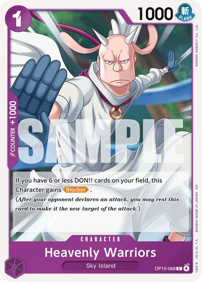 Heavenly Warriors 068 OP15 One Piece TCG Card