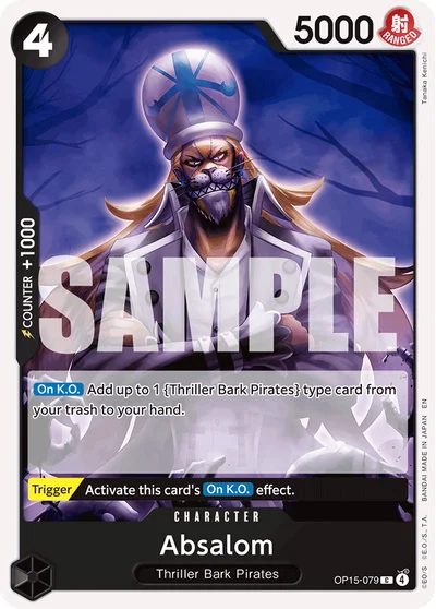 Absalom 079 OP15 One Piece TCG Card