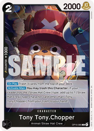 Tony Tony.Chopper 085 OP15 One Piece TCG Card