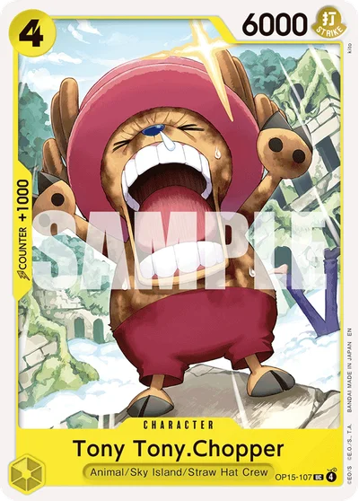Tony Tony.Chopper 107 OP15 One Piece TCG Card