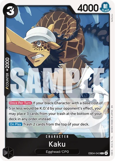 Kaku EB04-043 OP15 One Piece TCG Card