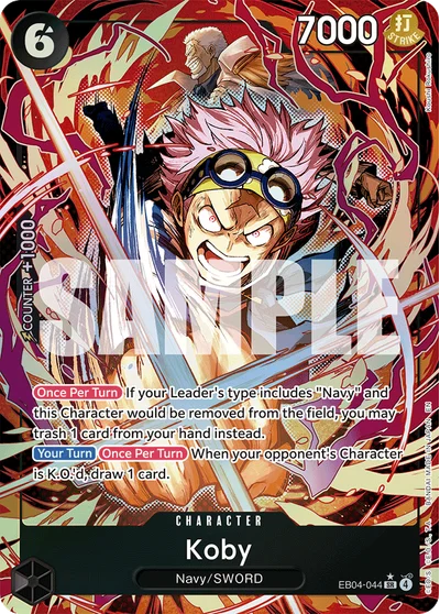 Koby (altArt) EB04-044 OP15 One Piece TCG Card