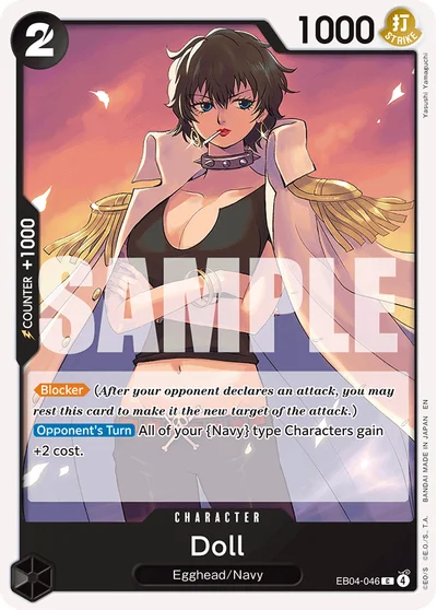 Doll EB04-046 OP15 One Piece TCG Card