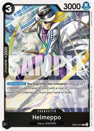 Helmeppo EB04-047 OP15 One Piece TCG Card