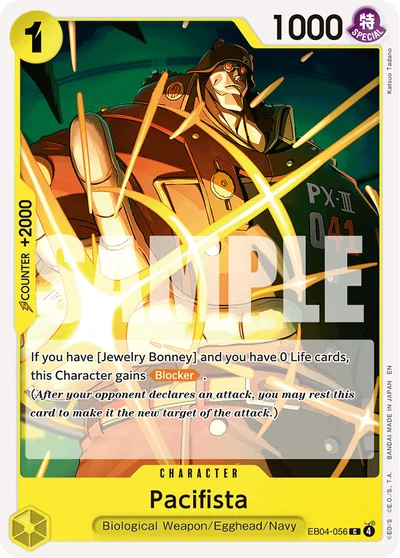 Pacifista EB04-056 OP15 One Piece TCG Card
