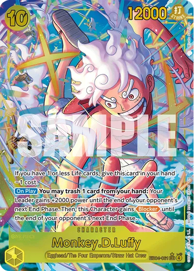 Monkey.D.Luffy (altArt) EB04-061 Adventure on Kamis Island One Piece Card
