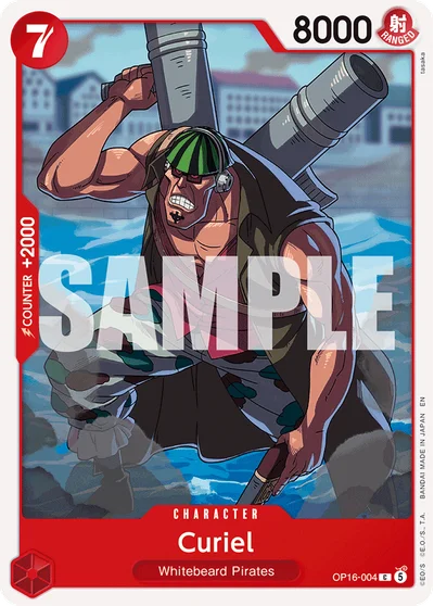 Curiel 004 OP16 One Piece TCG Card