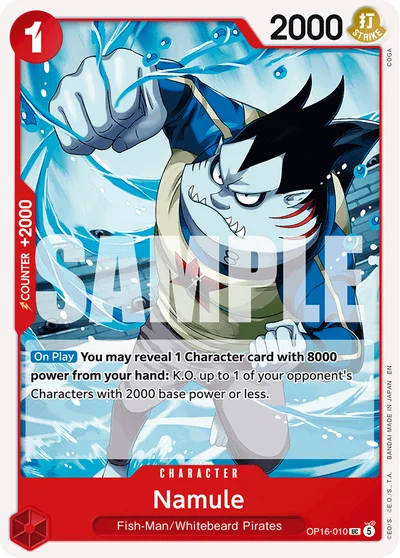Namule 010 OP16 One Piece TCG Card