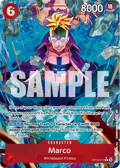 Marco (altArt) 014 OP16 One Piece TCG Card
