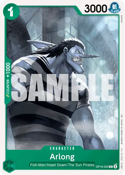 Arlong 023 OP16 One Piece TCG Card