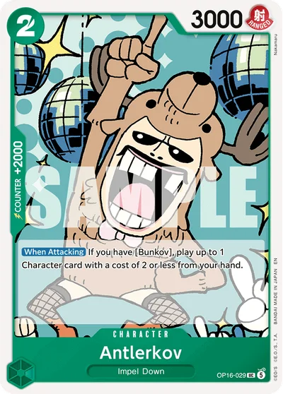 Antlerkov 029 OP16 One Piece TCG Card
