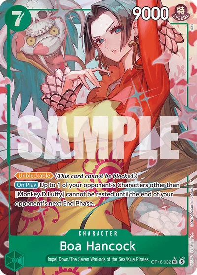 Boa Hancock (altArt) 032 OP16 One Piece TCG Card