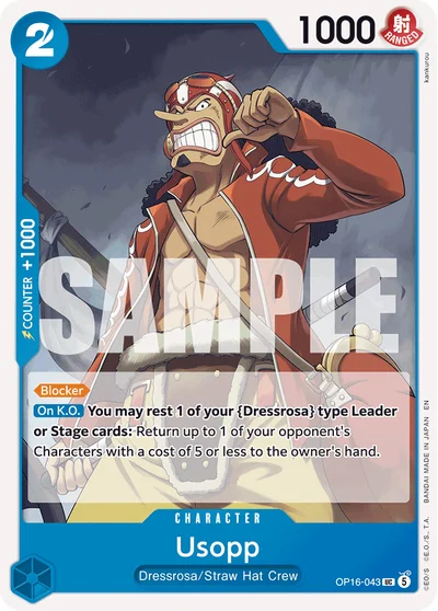 Usopp 043 OP16 One Piece TCG Card