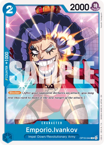 Emporio.Ivankov 044 OP16 One Piece TCG Card