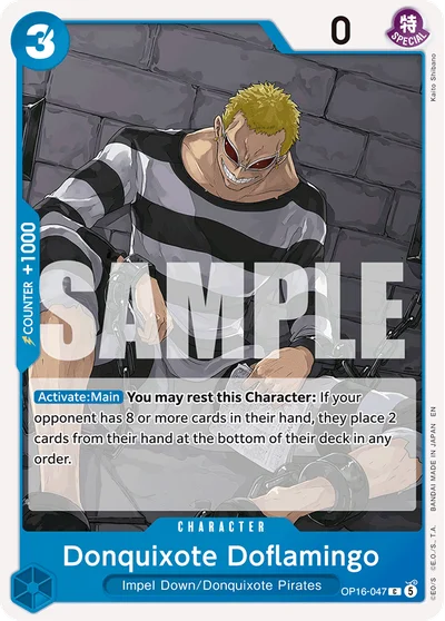 Donquixote Doflamingo 047 OP16 One Piece TCG Card