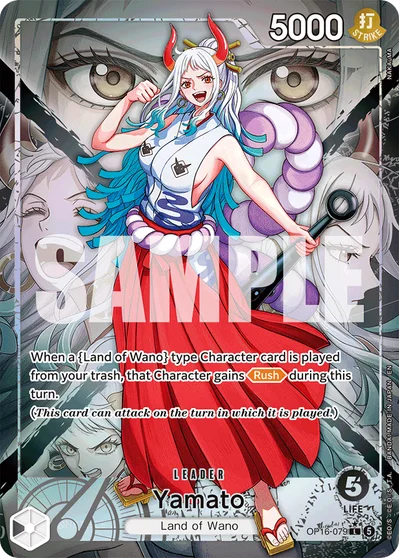 Yamato (altArt) 079 The Time of Battle One Piece Card