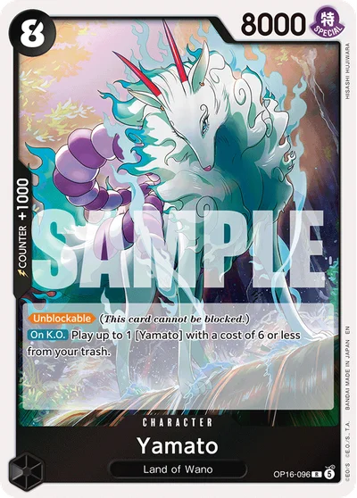 Yamato 096 OP16 One Piece TCG Card