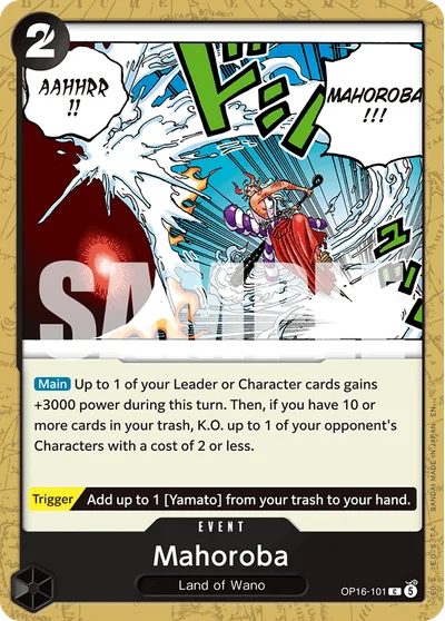 Mahoroba 101 OP16 One Piece TCG Card