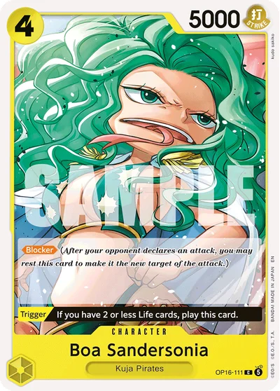 Boa Sandersonia 111 OP16 One Piece TCG Card