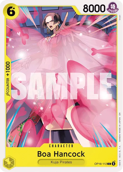 Boa Hancock 112 OP16 One Piece TCG Card