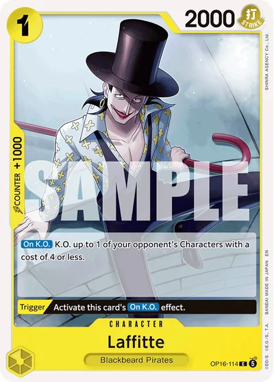 Laffitte 114 OP16 One Piece TCG Card