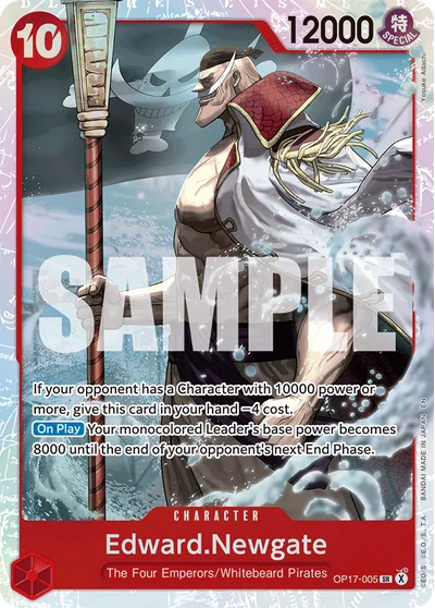 Edward.Newgate 005 OP17 One Piece TCG Card