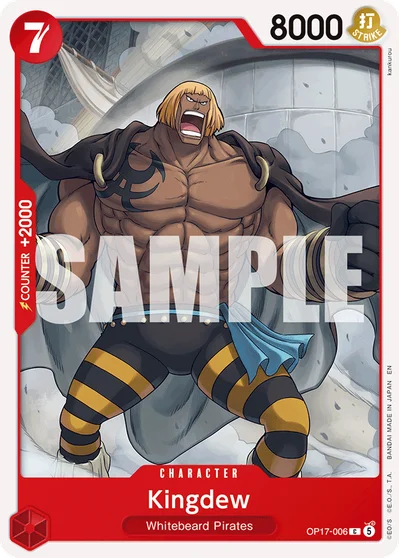 Kingdew 006 OP17 One Piece TCG Card