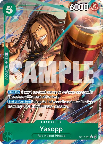 Yasopp (altArt) 031 OP17 One Piece TCG Card