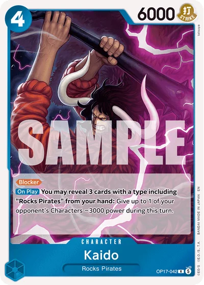 Kaido 042 OP17 One Piece TCG Card