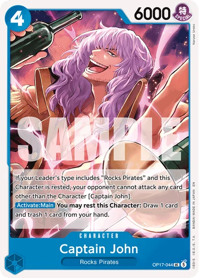 Captain John 044 OP17 One Piece TCG Card