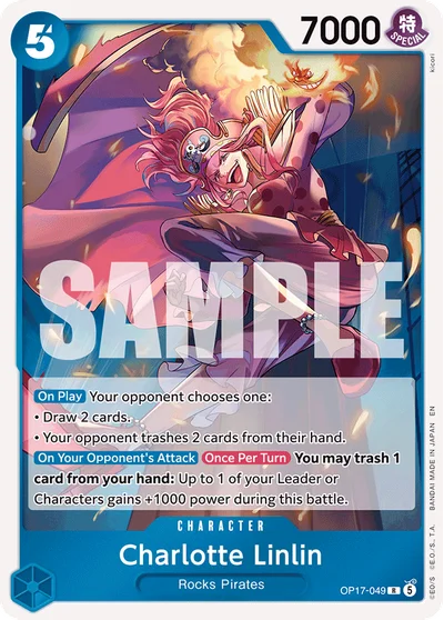 Charlotte Linlin 049 OP17 One Piece TCG Card