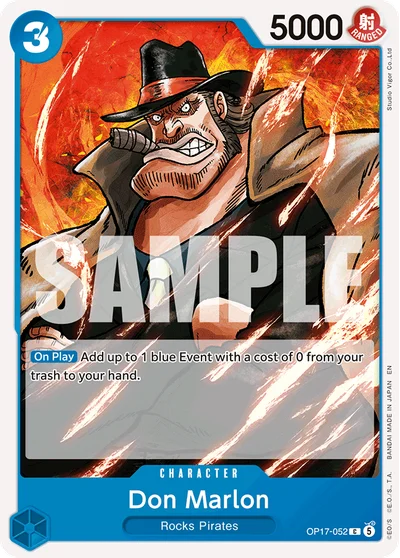 Don Marlon 052 OP17 One Piece TCG Card