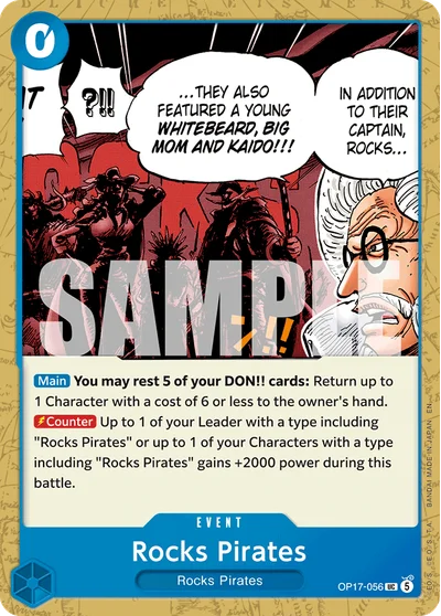 Rocks Pirates 056 OP17 One Piece TCG Card