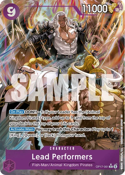 Lead Performers (altArt) 061 OP17 One Piece TCG Card