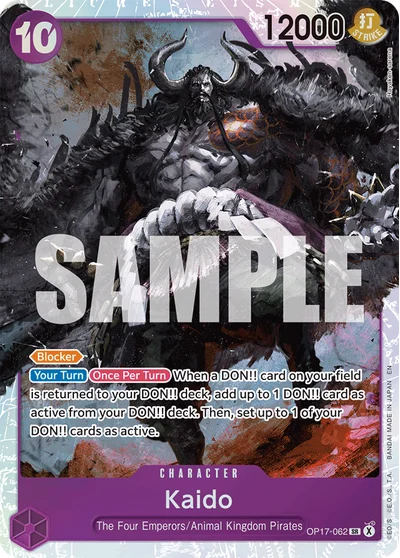Kaido 062 OP17 One Piece TCG Card