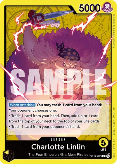 Charlotte Linlin 099 OP17 One Piece TCG Card