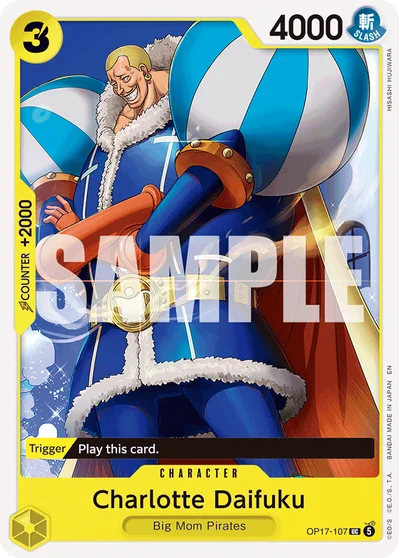 Gol.D.Roger 107 OP17 One Piece TCG Card