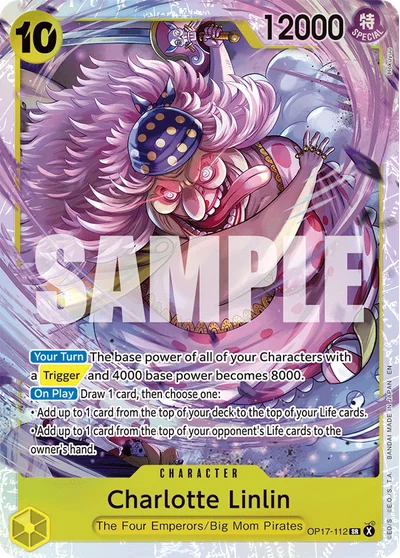 Charlotte Linlin 112 OP17 One Piece TCG Card