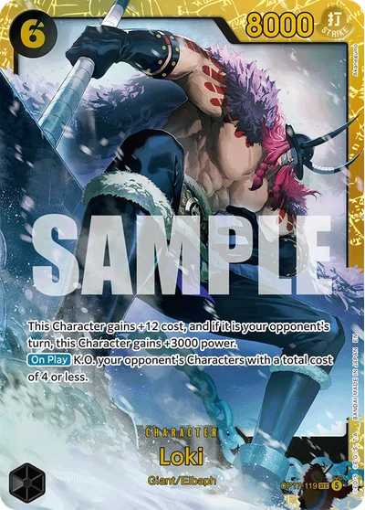 Loki 119 OP17 One Piece TCG Card