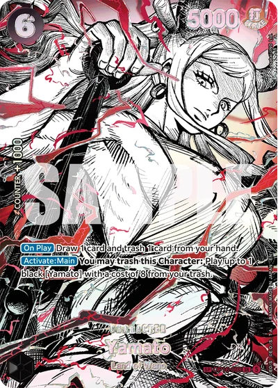 Yamato (specialAltArt) OP16-098 OP17 One Piece TCG Card